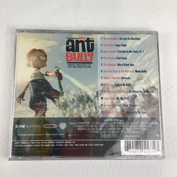 The Ant Bully Set Lot DVD Movie Motion Picture Music CD Burger King Toy SEALED - Picture 8 of 9